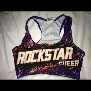 Rockstar Cheer Sports Bra
